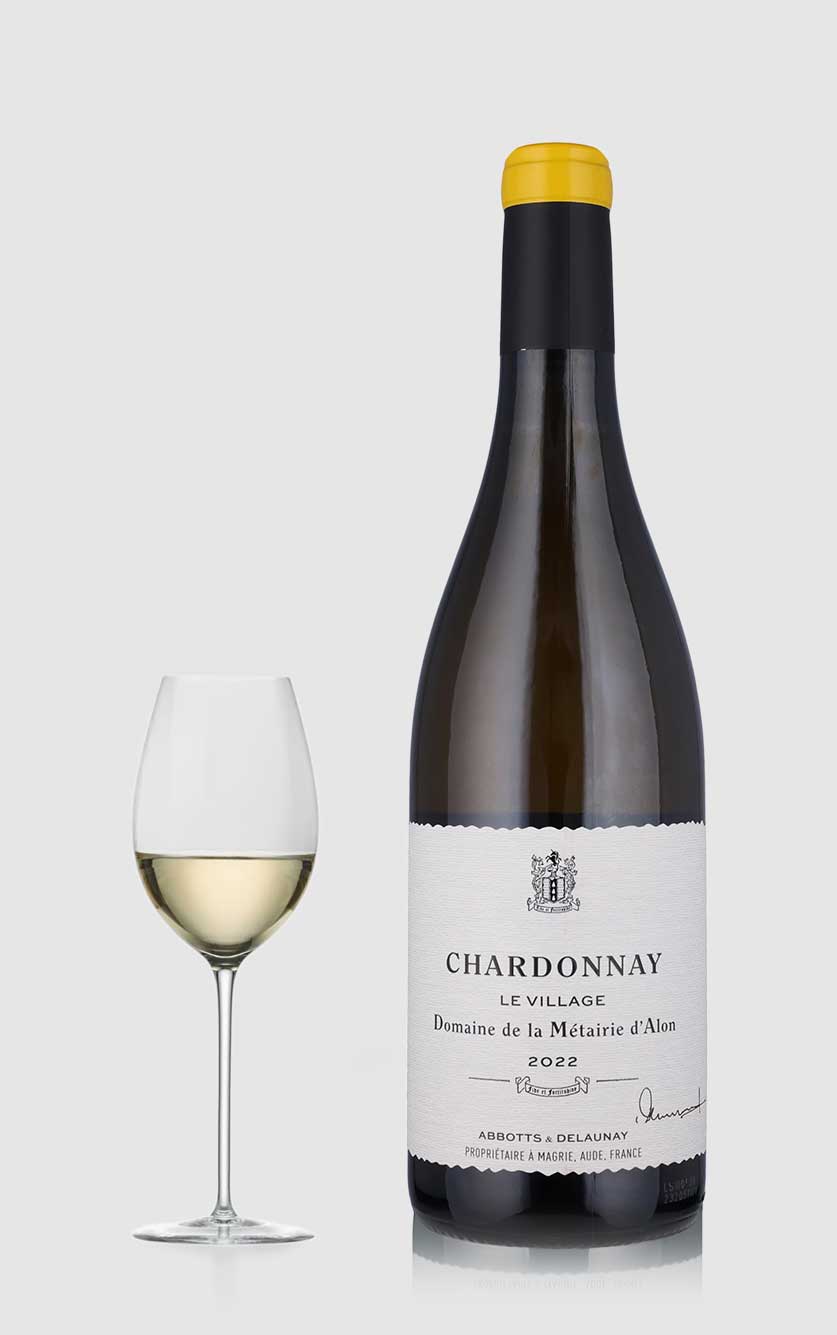 Abbotts   Delaunay   Village Chardonnay øko Pays Doc 2022