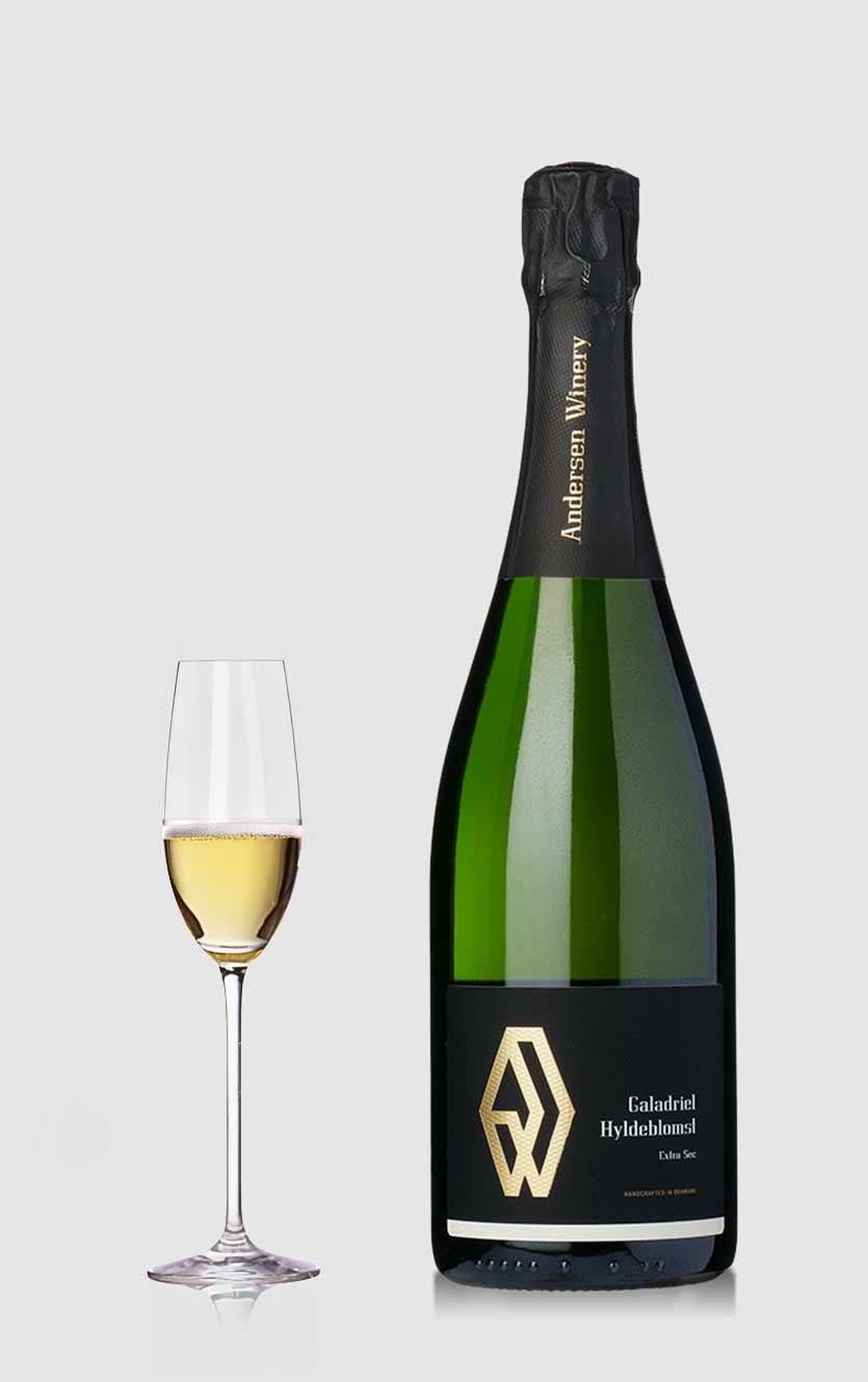 Andersen Winery Galadriel  Mousserende æble-   Hyldeblomstvin