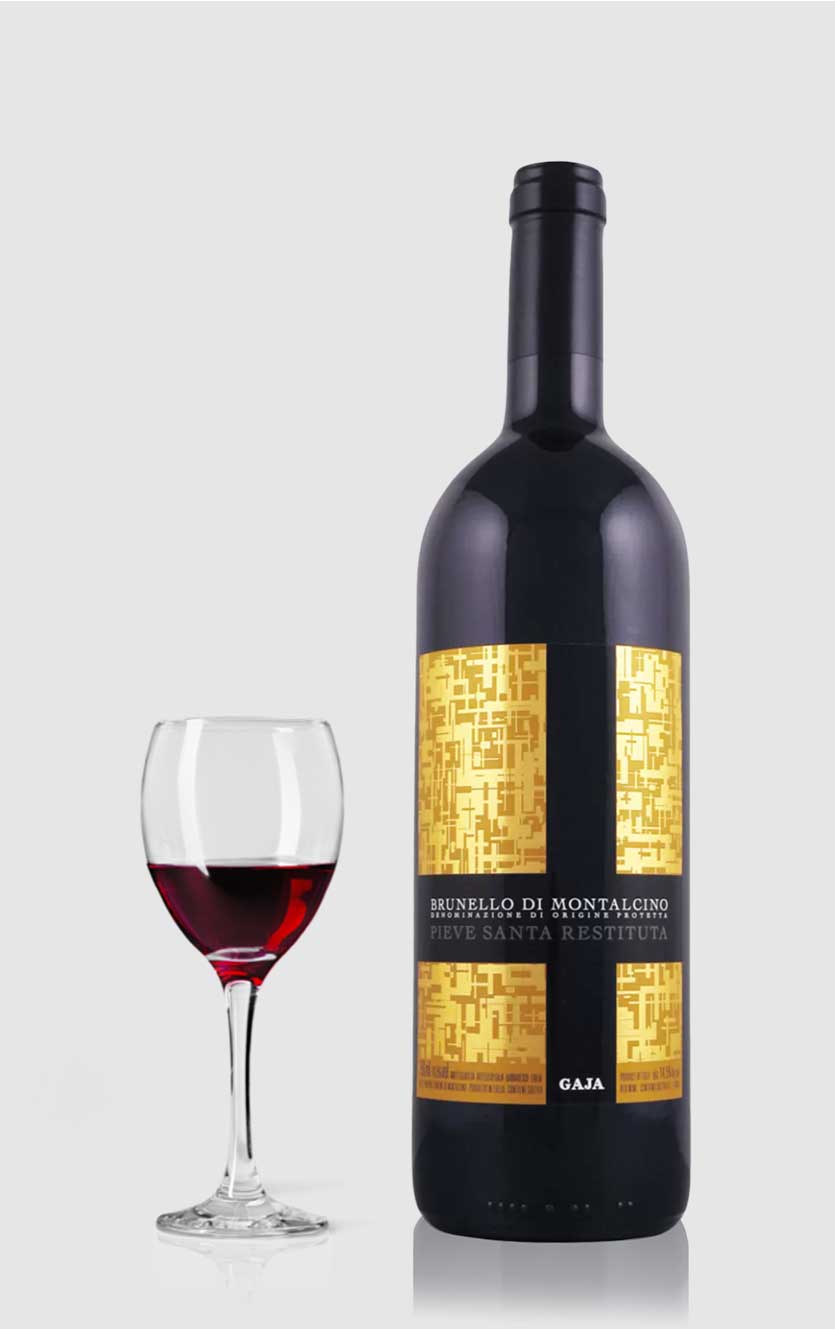 Angelo Gaja Brunello   Montalcino 2018 Pieve Santa Restituta