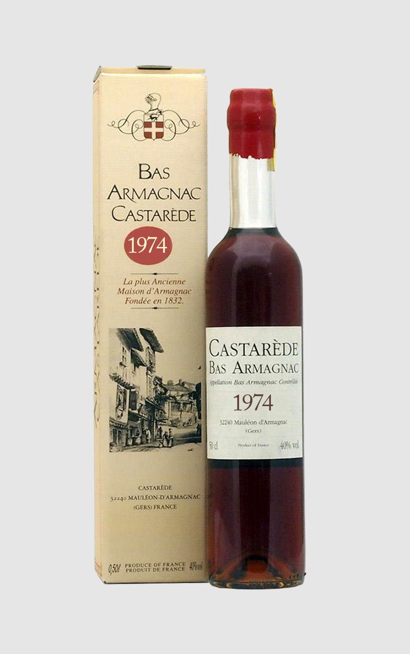 Bas Armagnac Castarede 1974 Vintage 50