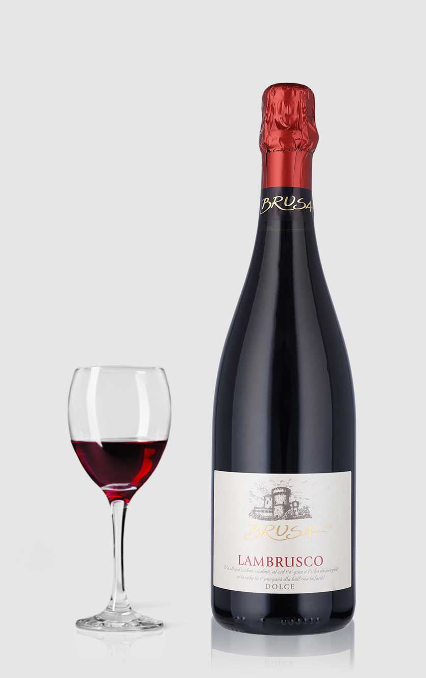 Brusa Lambrusco Rosso Dolce Lambrusco Emilia Igt Terre Cevico