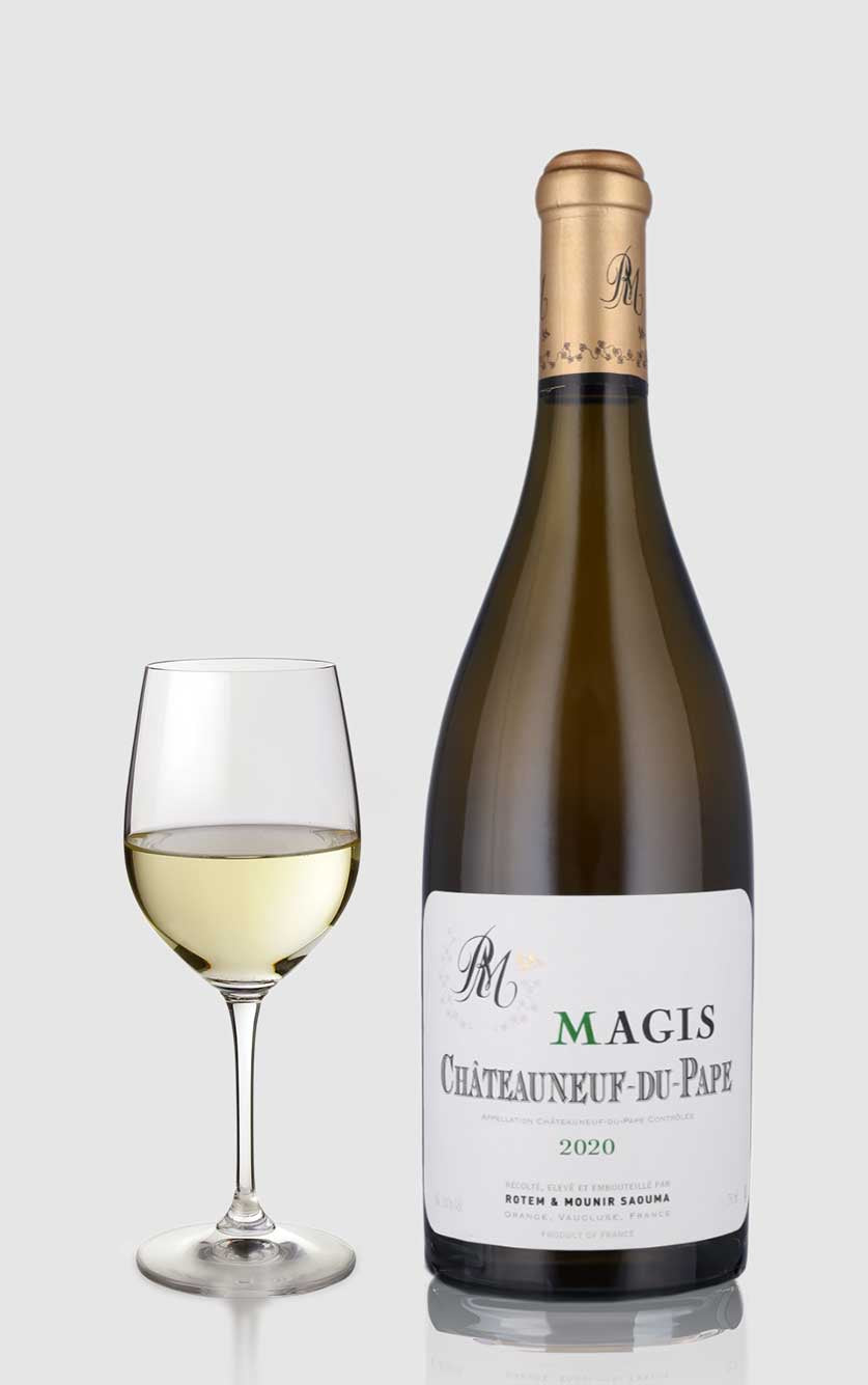 Chateauneuf   Pape Blanc Magis 2020 Rotem   Mounir Saouma