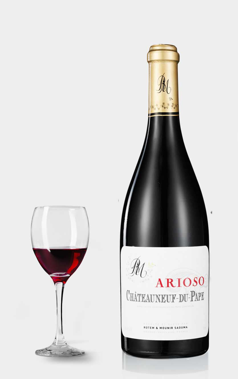 Chateauneuf   Pape Rouge Arioso Rotem   Mounir Saouma 2013