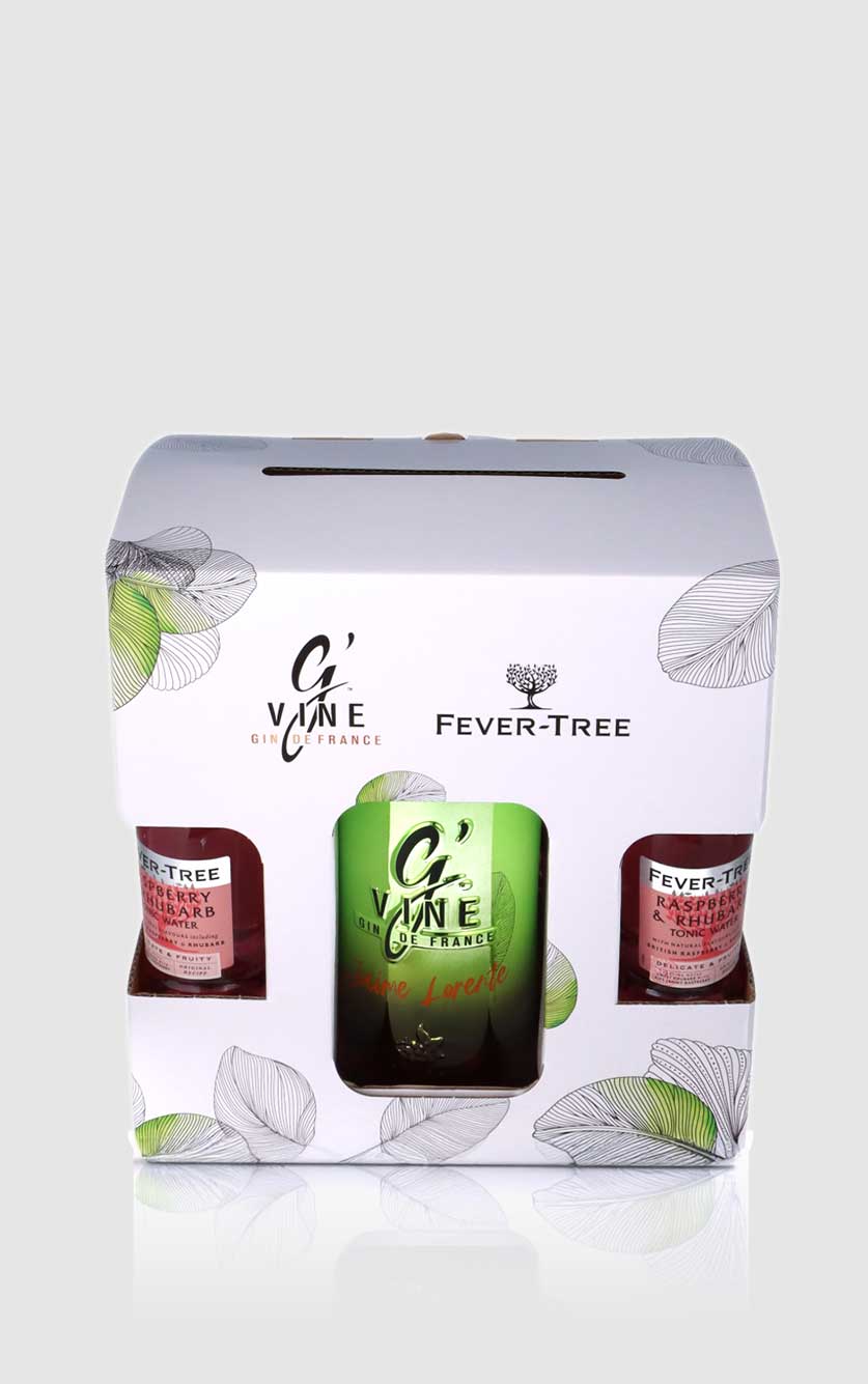 Gvine   Jamie Lorente Share The Spirit Gin Fever Tree Maison Villevert Gaveæske