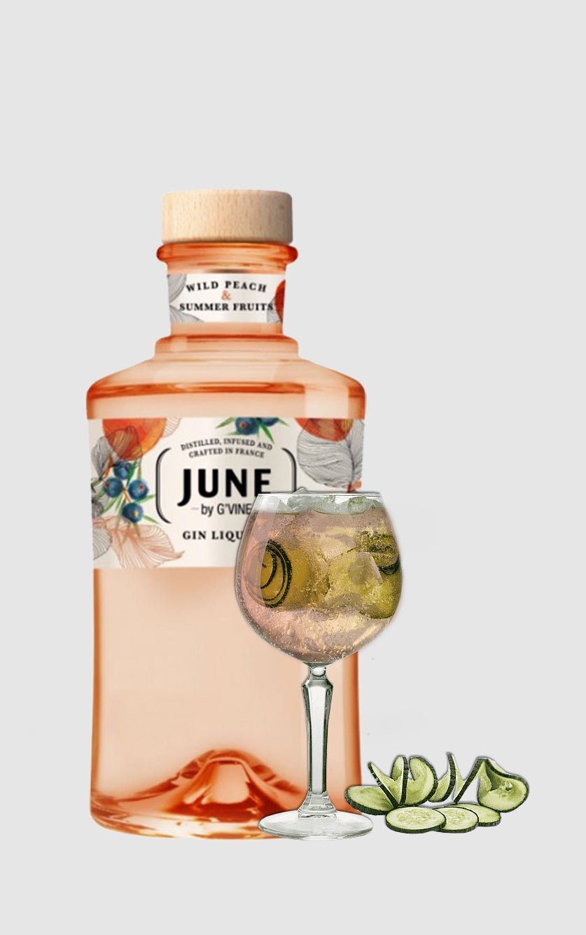 June   Gvine Peach Gin  37    Alkohol