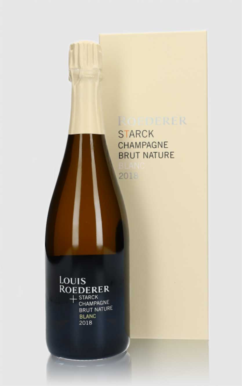Louis Roederer Brut Nature Deluxe Champagne Philippe Starck 2018