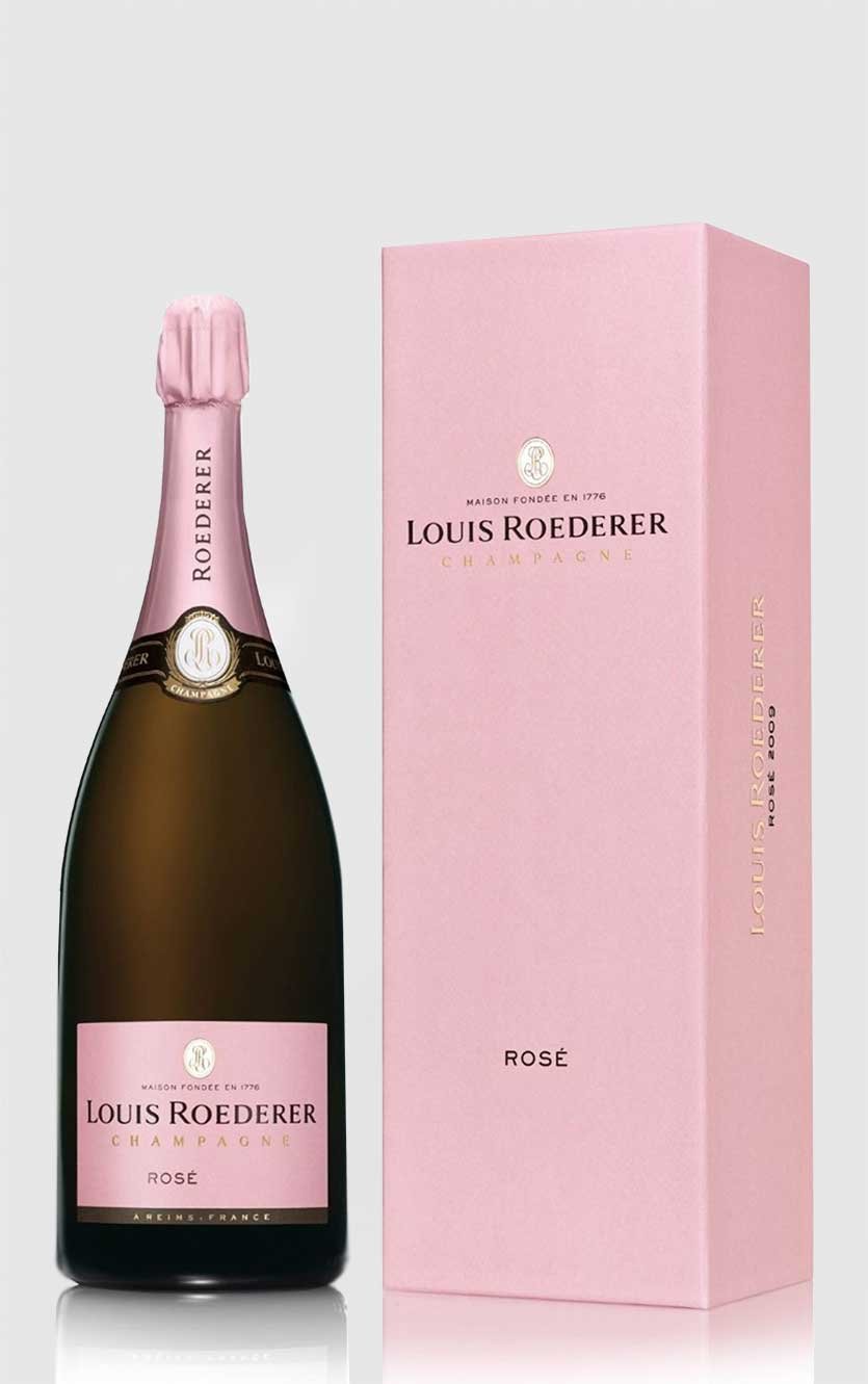 Louis Roederer Brut Rosé Vintage Champagne 2013 Magnum   Gaveæske