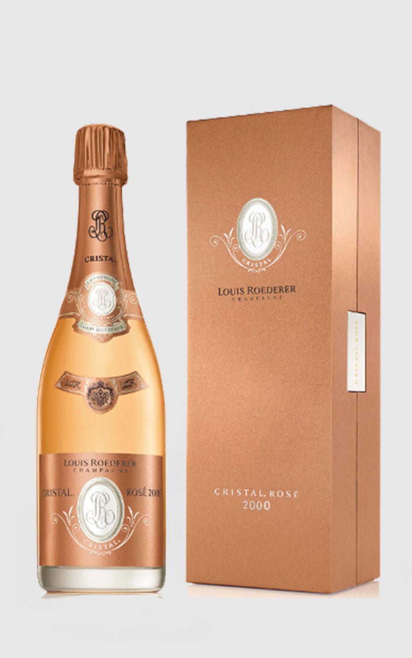 Louis Roederer Cristal Rosé 2000   Gaveæske