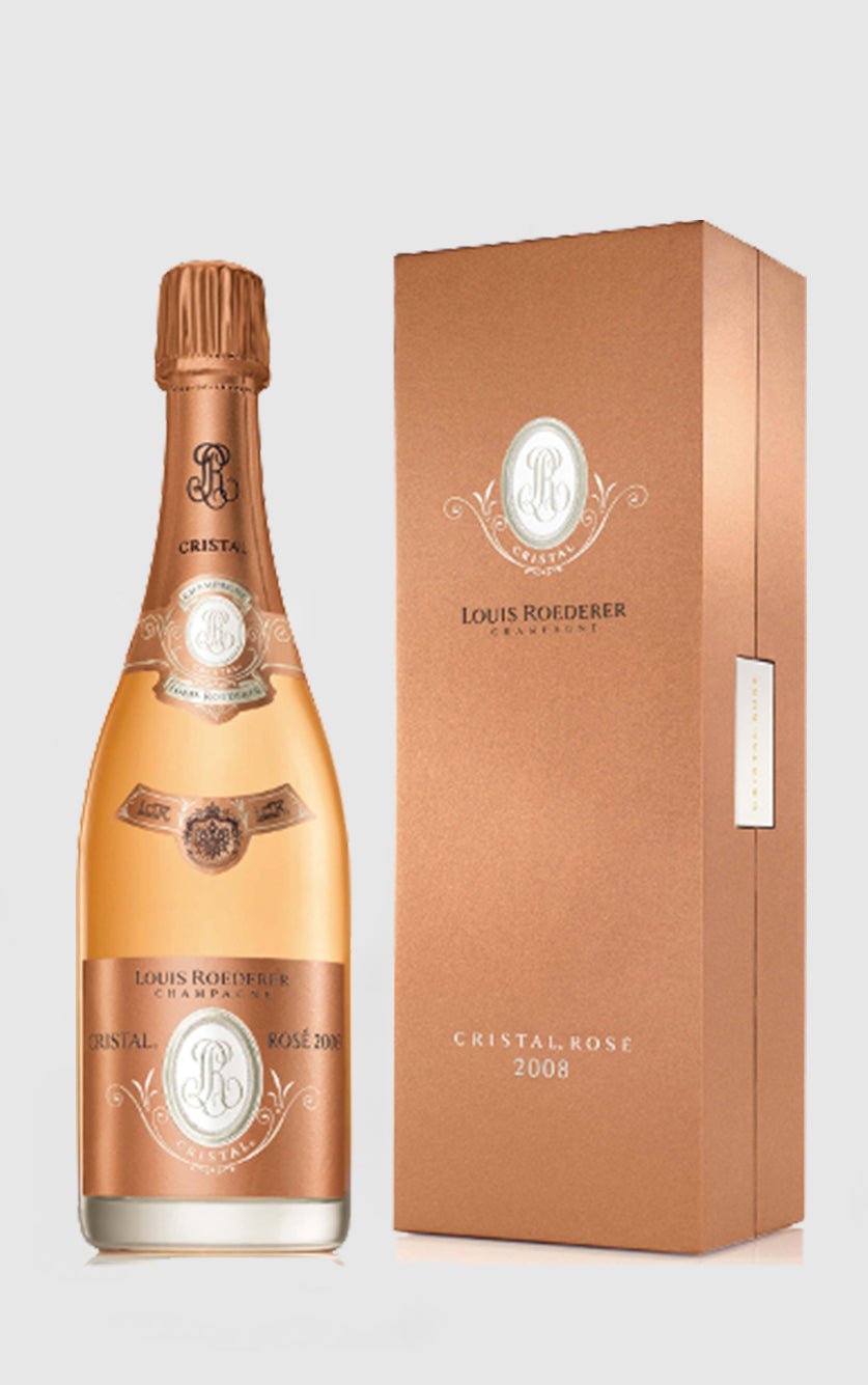 Louis Roederer Cristal Rosé 2008   Gaveæske