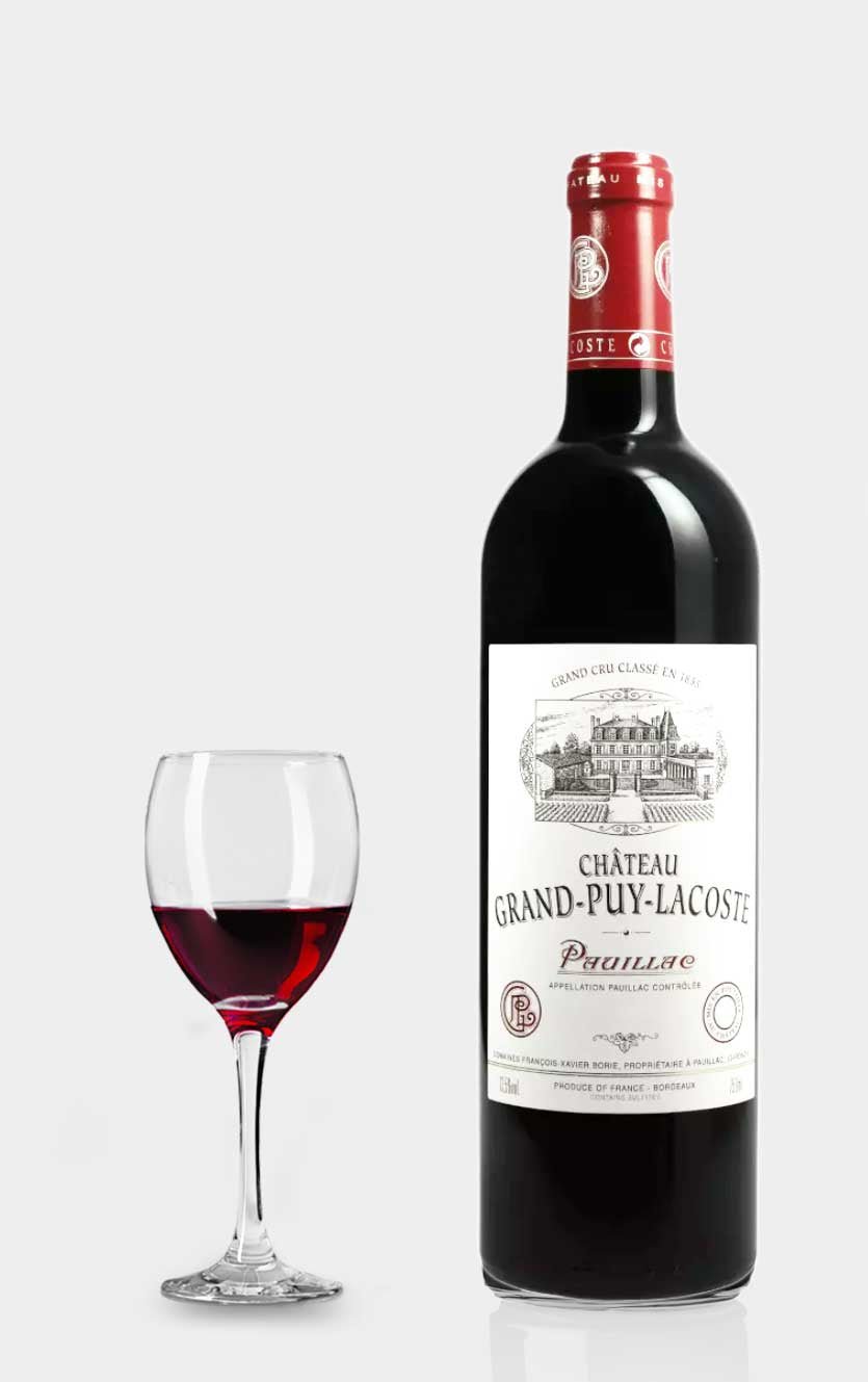 5ème Cru Classé Pauillac Aoc Château Grand Puy Lacoste 2015