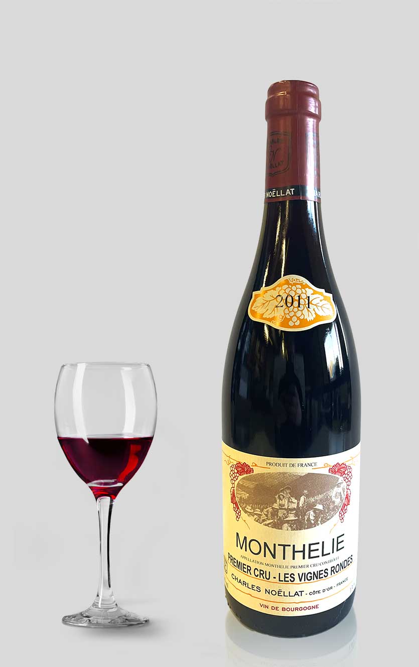 Monthelie 1er Cru Les Vignes Rondes 2011 Rouge Maison Charles Noëllat