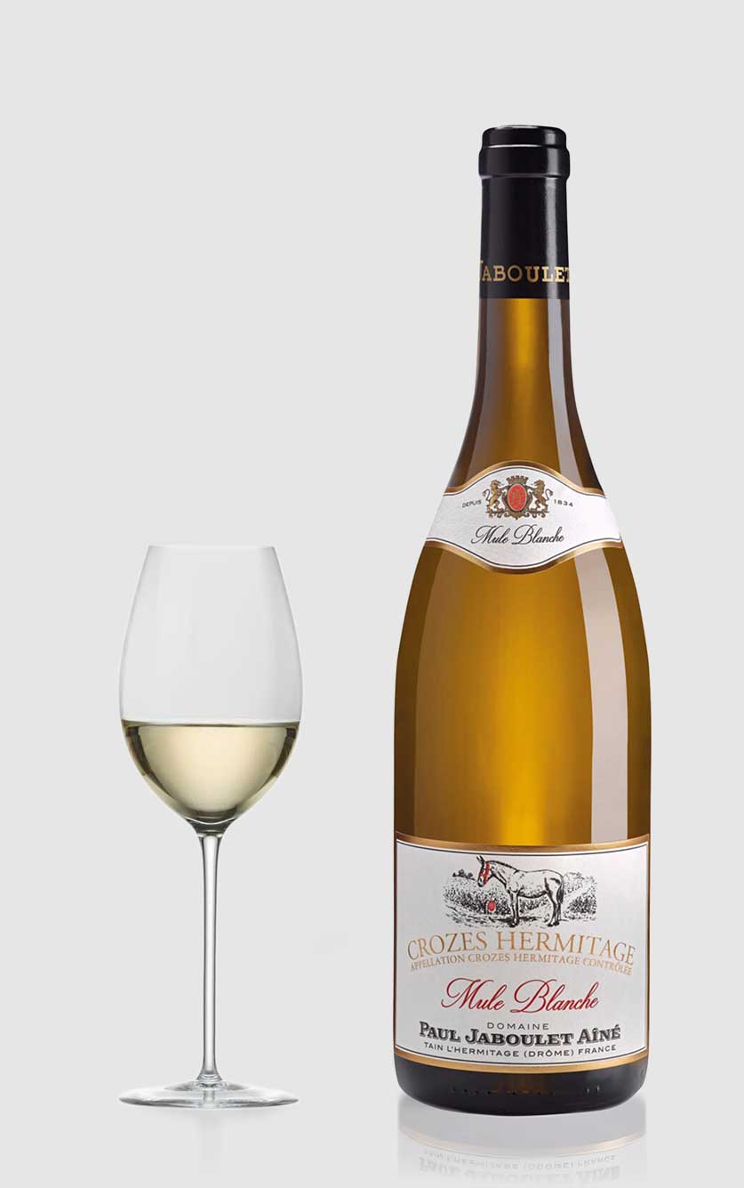 Paul Jaboulet Crozes Hermitage Blanc Mule Blanche Ainé 2021 øko