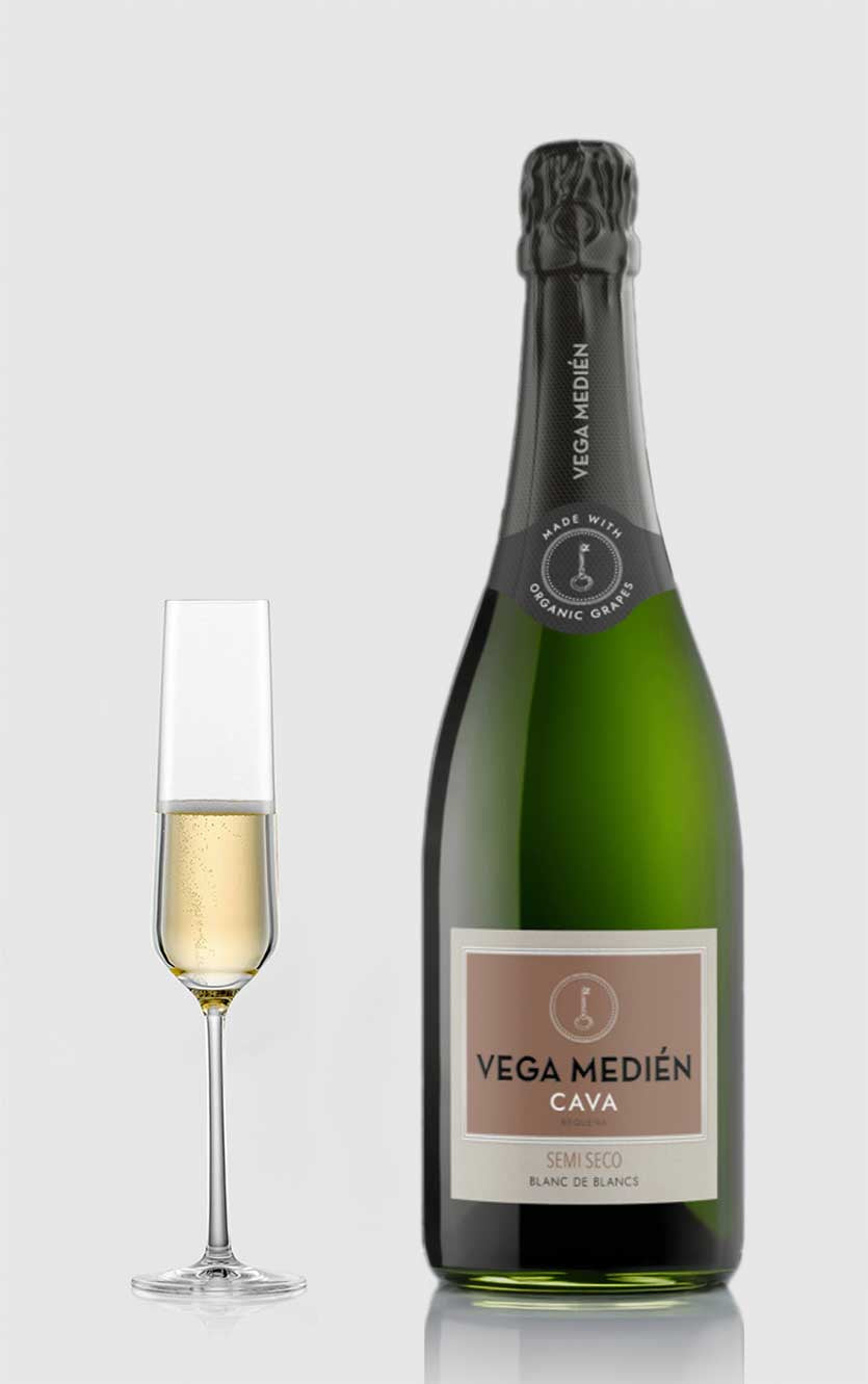 Vega Medien Cava Semi-seco  Uveste  Valencia øko
