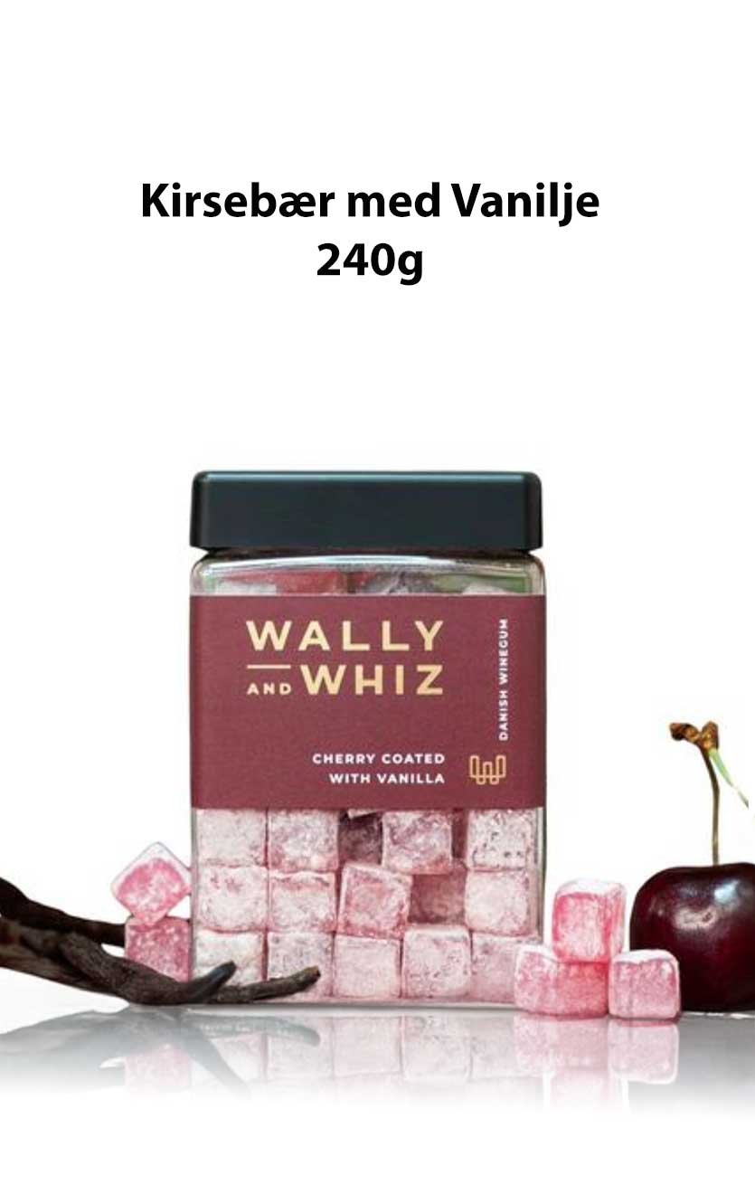 Wally And Whiz Kirsebær Med Vanilje 240g