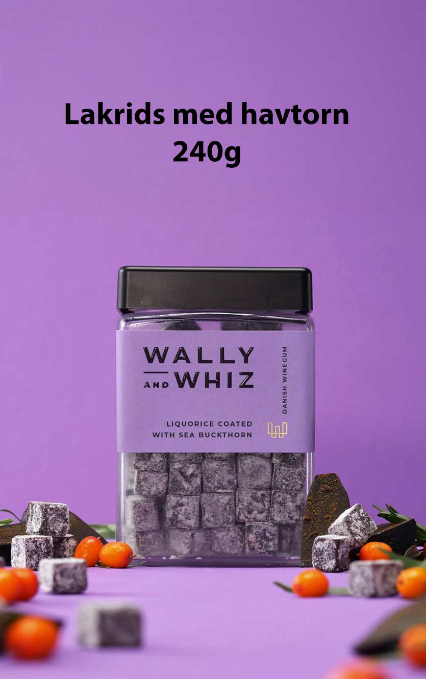 Wally And Whiz Lakrids Med Havtorn 240g