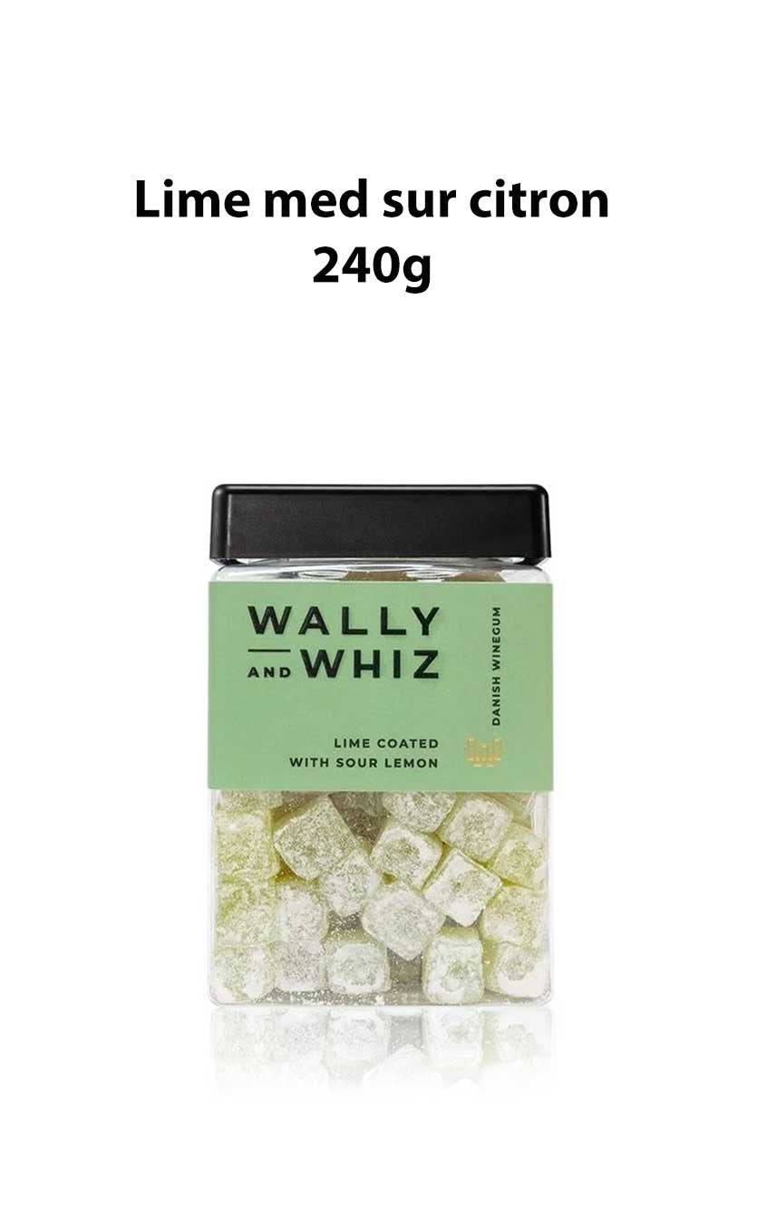 Wally And Whiz Lime Med Sur Citron 240