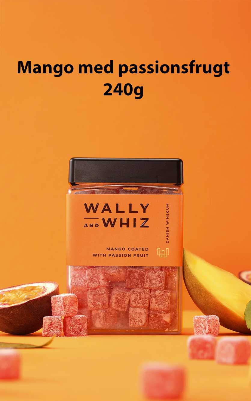Wally And Whiz Mango Med Passionsfrugt 240g