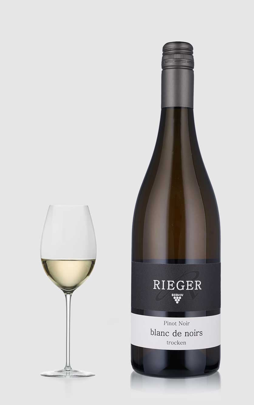 Weingut Rieger Pinot Noir  Blanc   Noirs  Bio Baden 2022