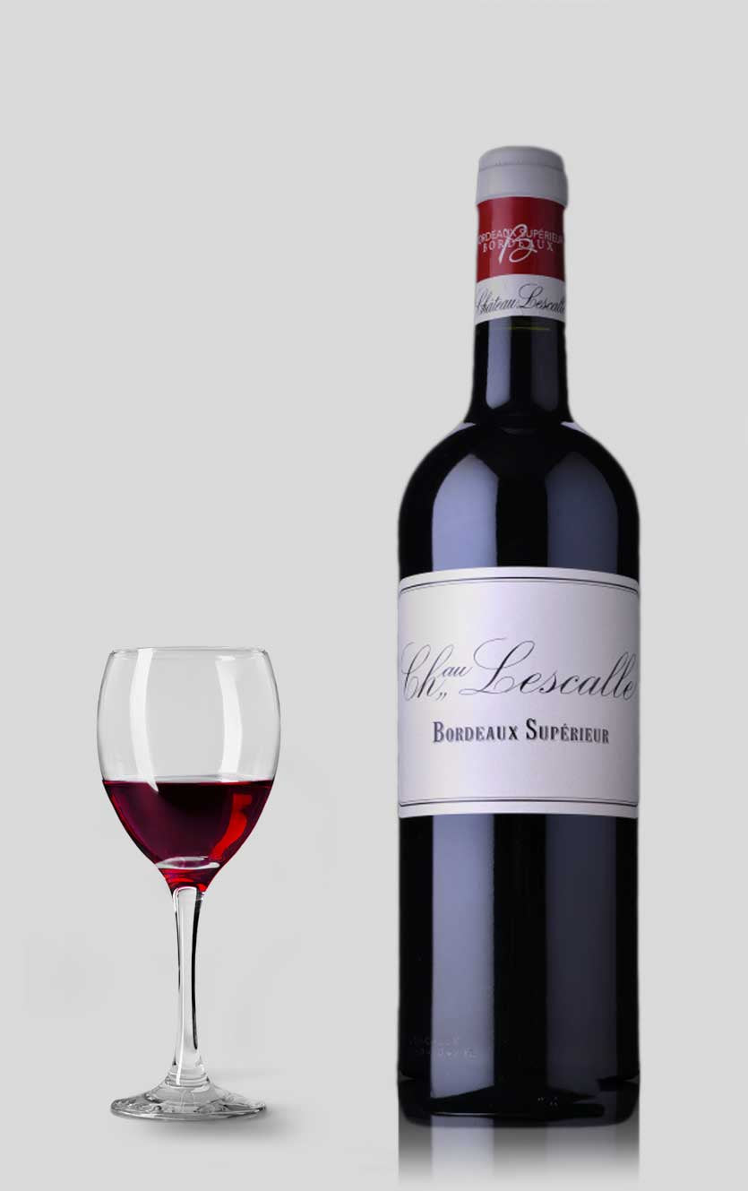 Chateau Lescalle 2022 Bordeaux Supérieur  6owc    Trækasse