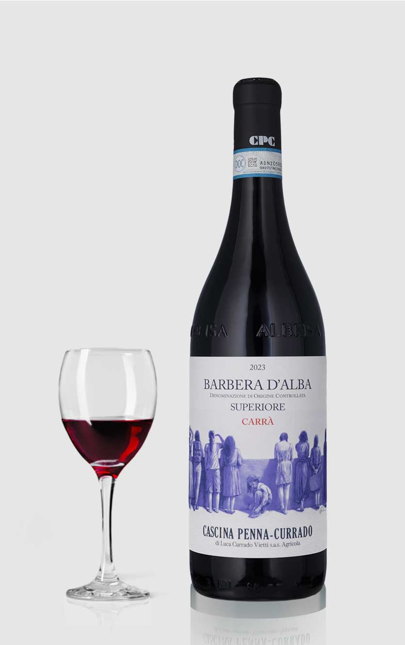 Barbera   Alba Carra Doc Cascina Penna Currado 2023