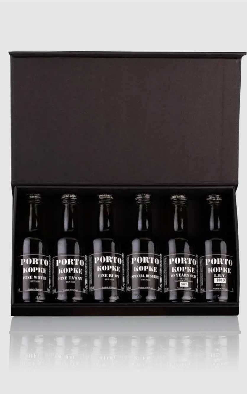 Kopke Portvin Gavesæt Med   Flasker 5cl
