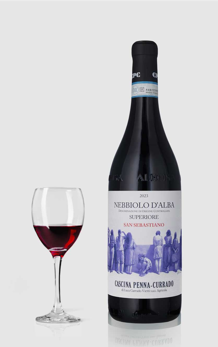 Nebbiolo Alba Doc Superiore San Sebastiano Cascina Penna Currado 2023