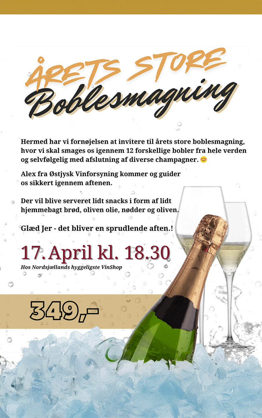 årets Store Boblesmagning 17 April 2026   18 30