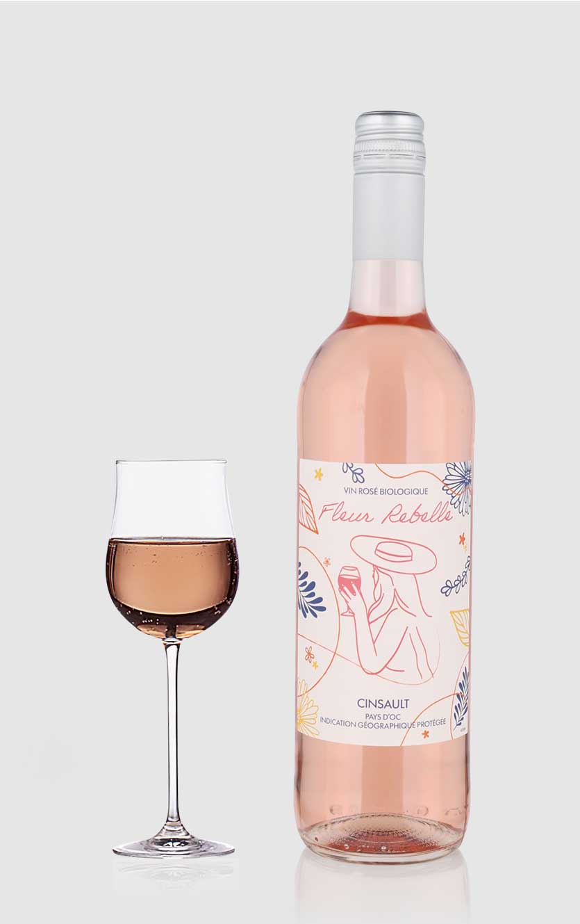 Fleur Rebelle Rosé øko Igp Pays     2025