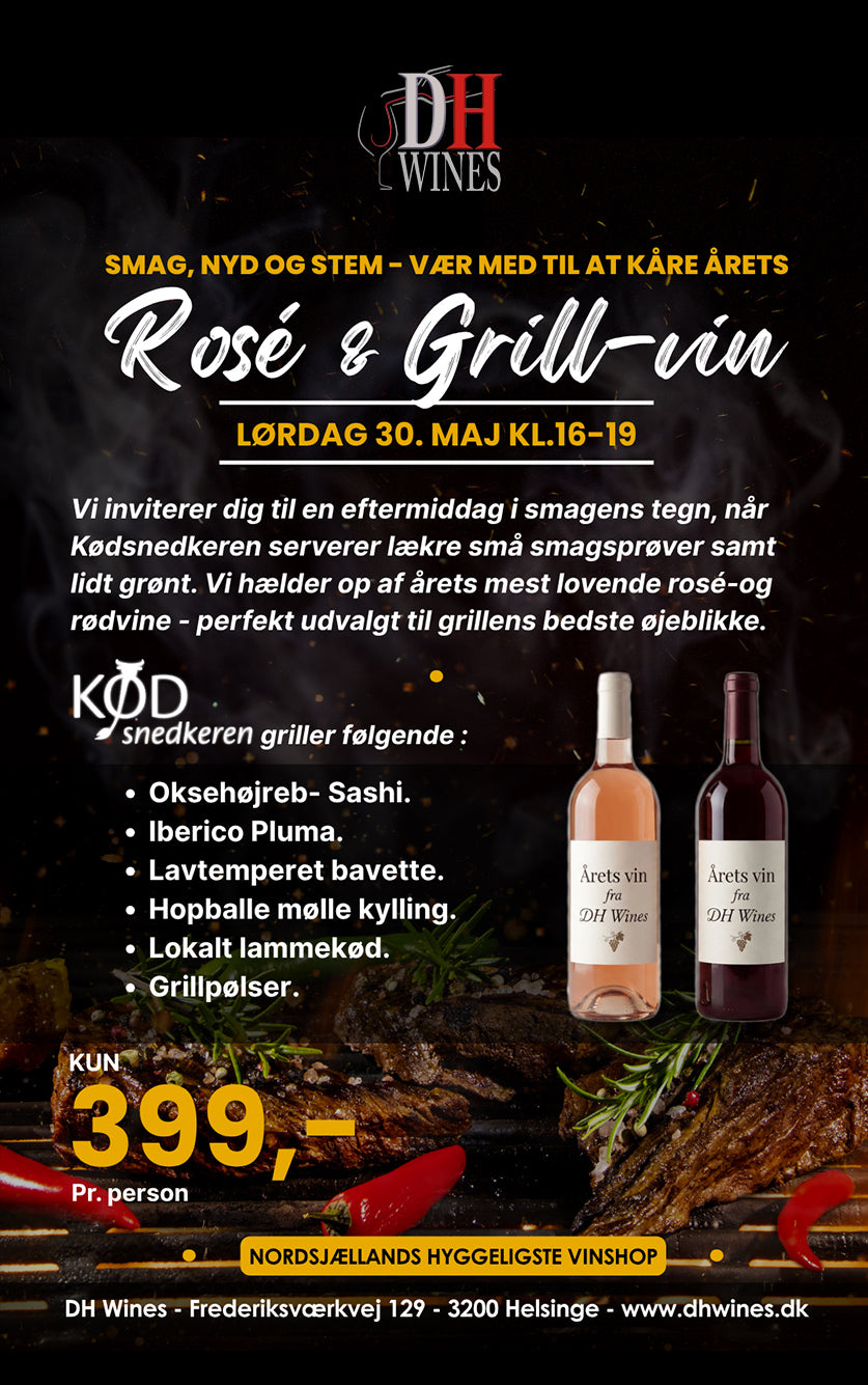 Kåring   årets Rosévin   Grillvin 2026 30 Maj    16-19