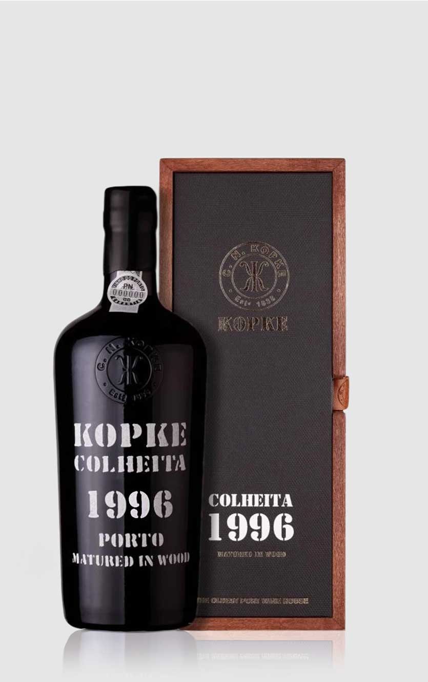 Kopke Colheita Port 1996   Flot Gaveæske