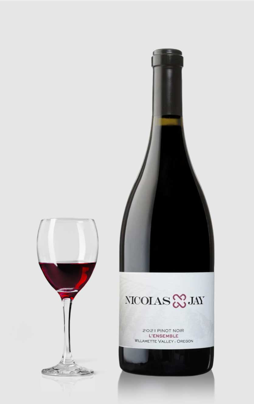 Nicolas   Jay   Ensemble Pinot Noir Willamette Valley 2023