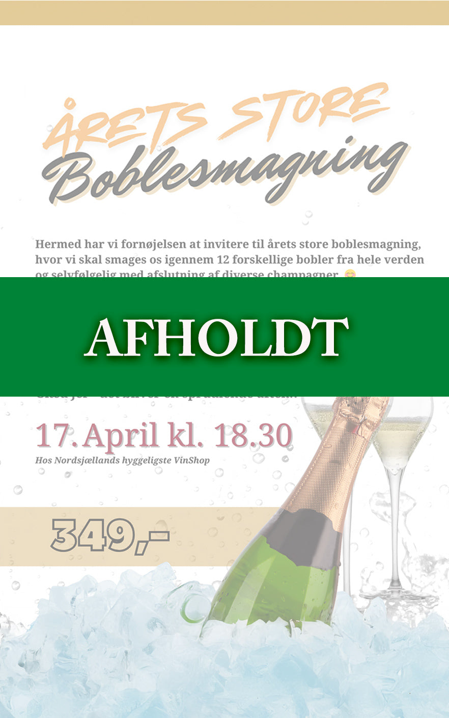 årets Store Boblesmagning 17 April 2026   18 30