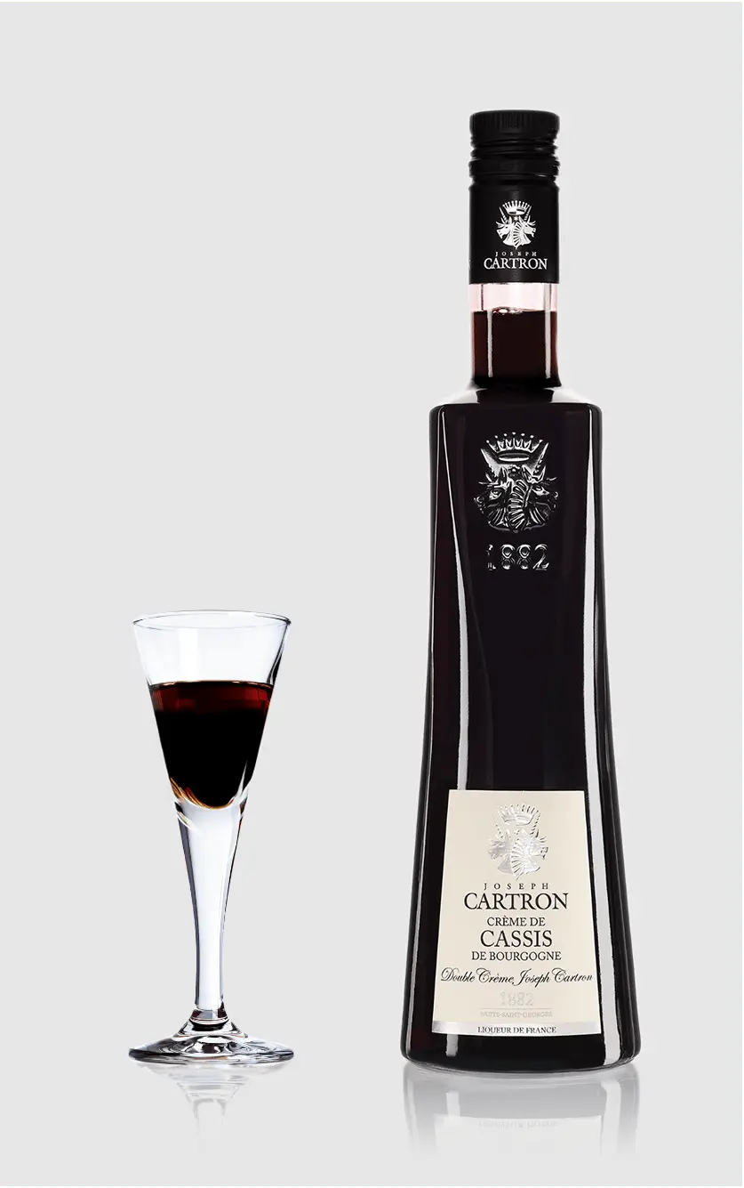 Double Creme   Cassis  Solbær  Joseph Cartron  50cl