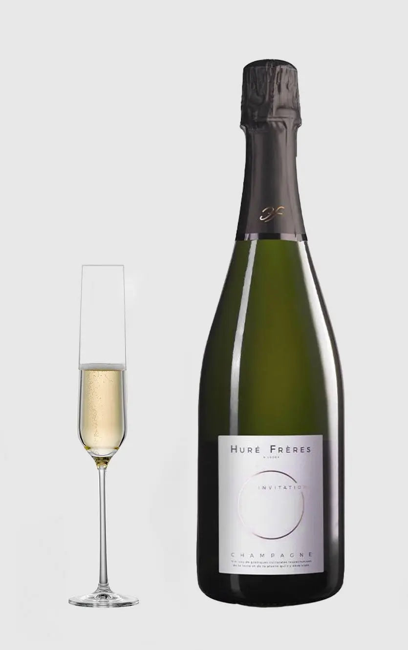 Huré Frères   Invitation Brut Champagne
