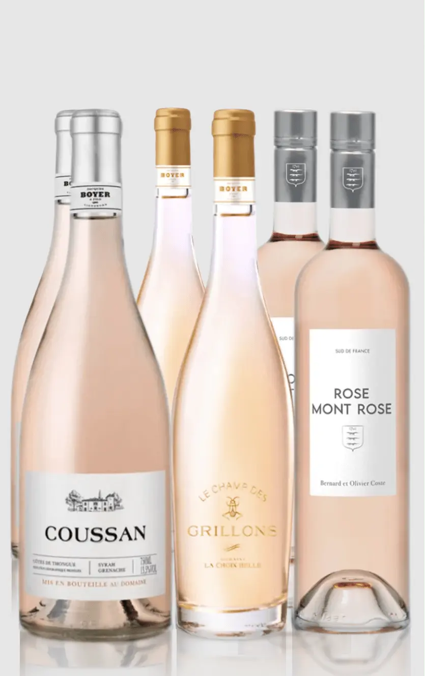 Sydfransk Rosé Smagekasse   Flasker
