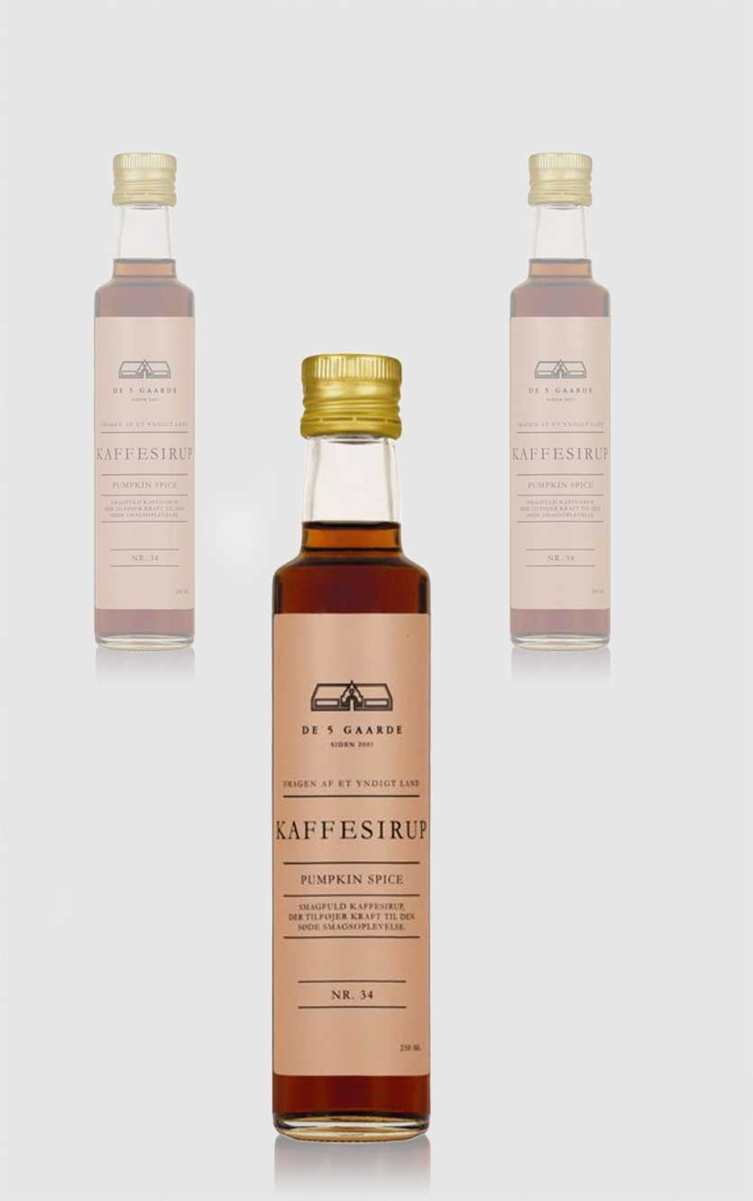 Gaarde Kaffesirup Pumpkin Spice