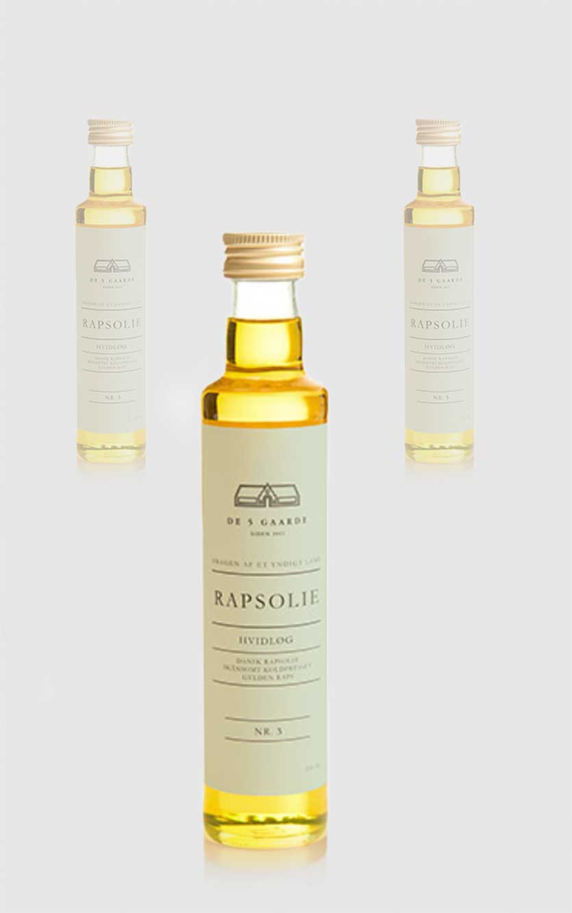 Gaarde Rapsolie Med Hvidløg