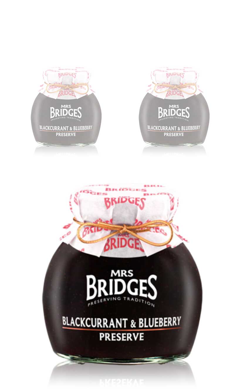Mrs  Bridges Solbær Blåbær Syltetøj