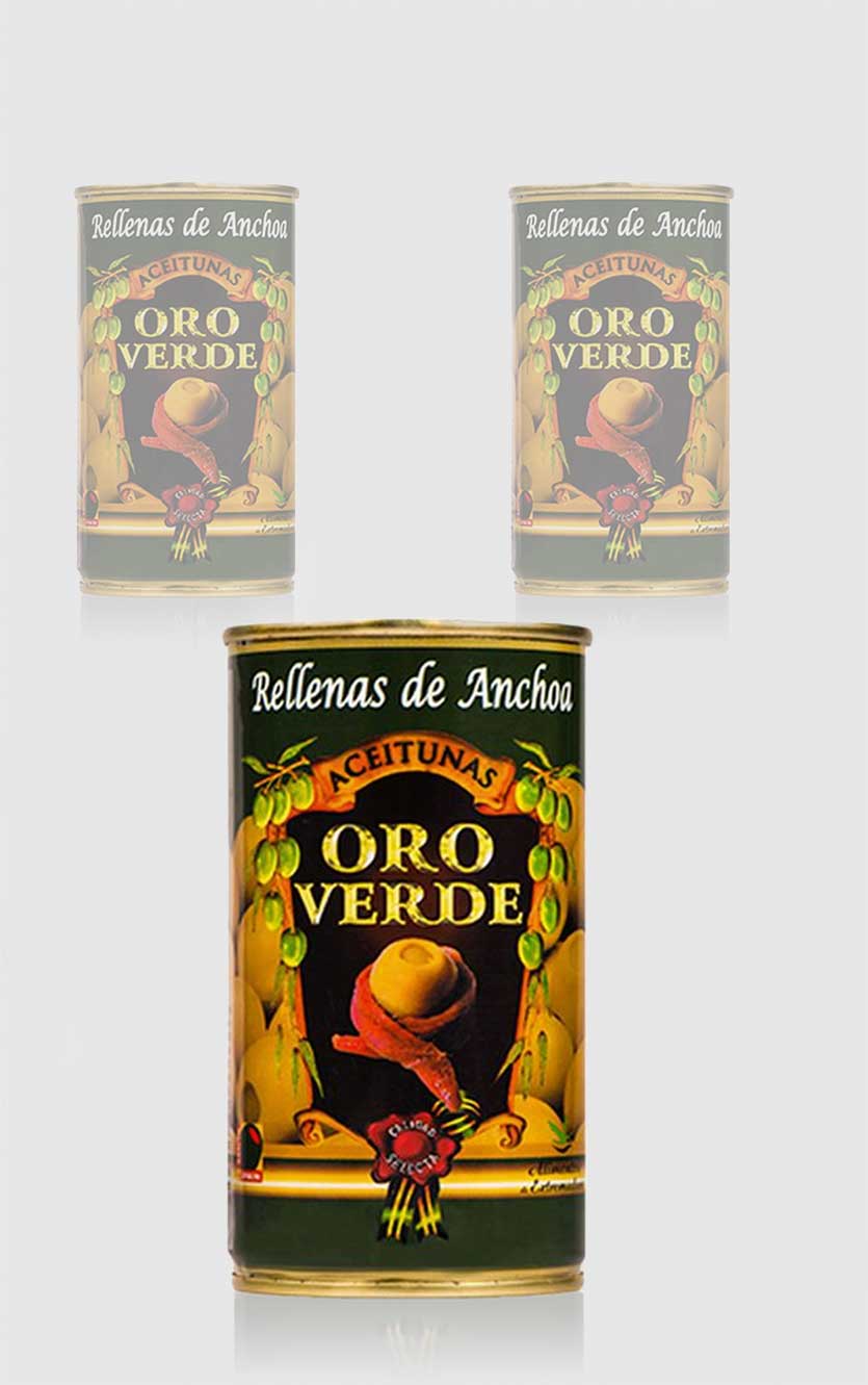 Oro Verde Oliven   Ansjos-puré
