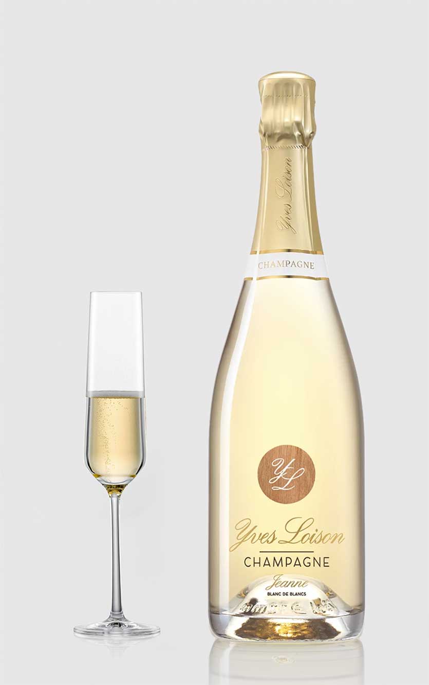 Yves Loison Champagne Jeanne Blanc   Blancs Brut
