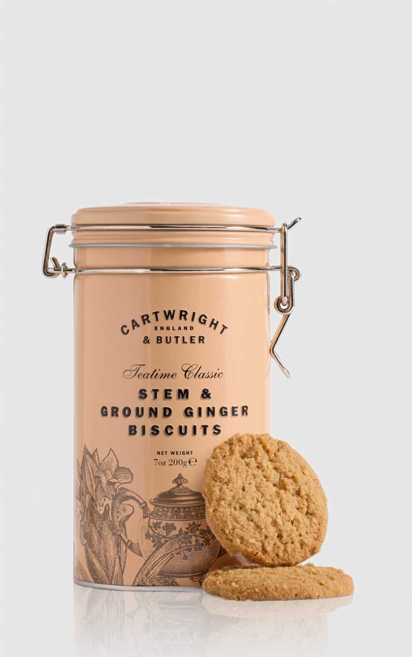 Stem Ginger Biscuits 200