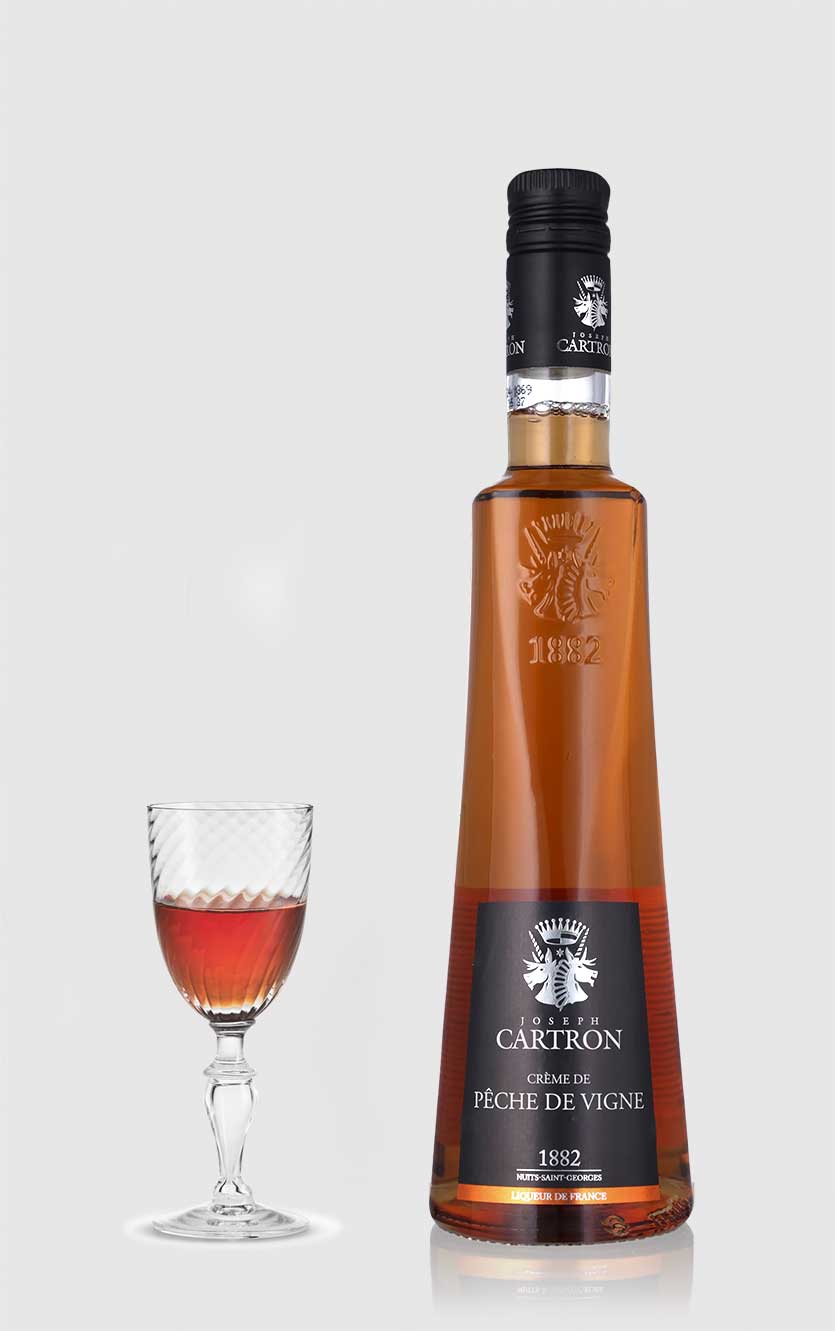 Joseph Cartron Creme   Peche   Vigne  Fersken  Likør