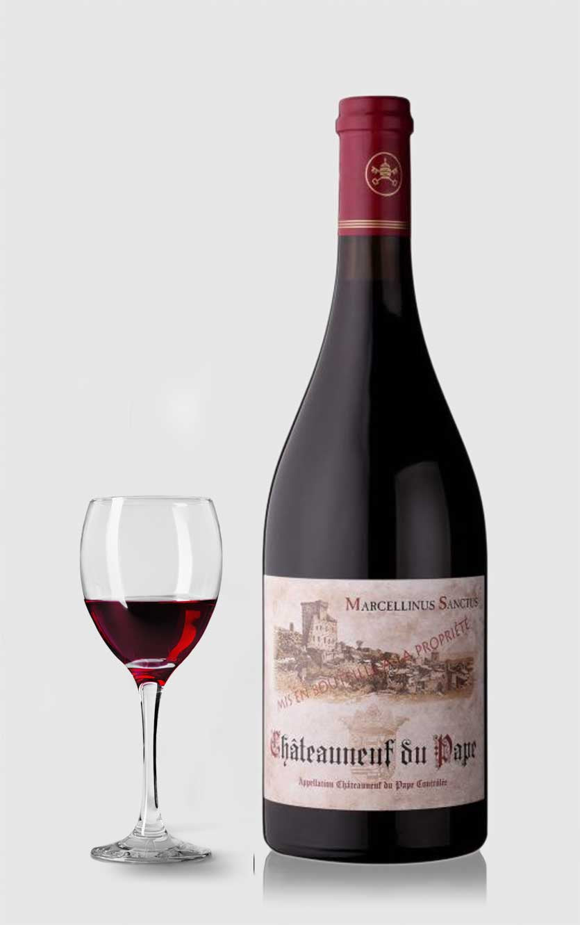 Chateauneuf   Pape Marcellinus Sanctus 2013