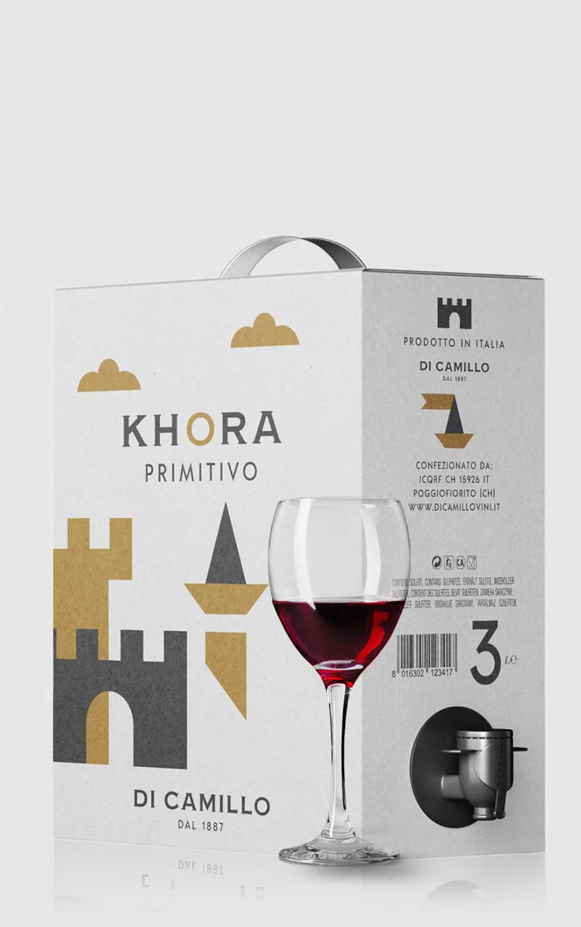 Camillo Khora Primitivo 2025 Bag   Box 3l
