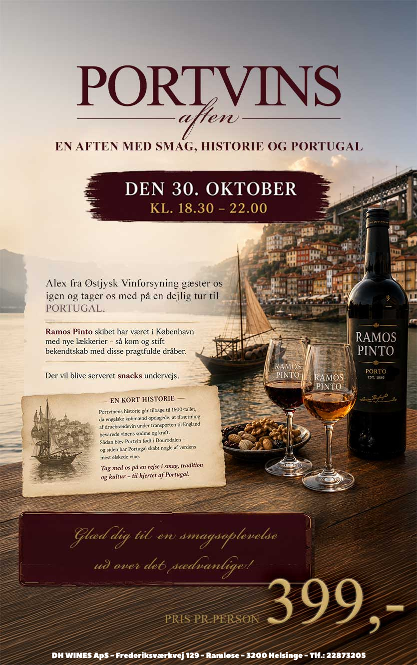 Portvinsaften   Ramløse 30 Oktober 2026   18 30-22 00