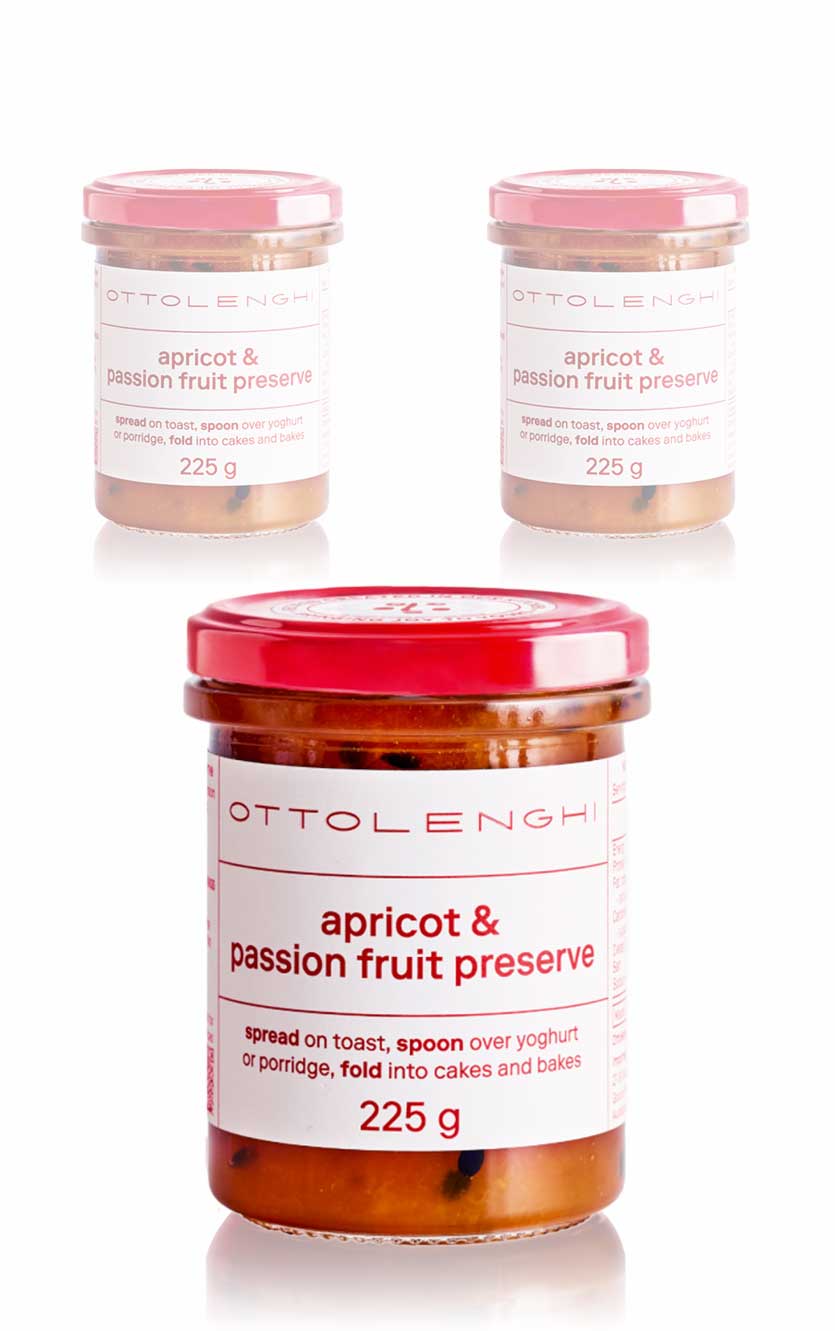 Ottolenghi Apricot   Passionfruit Preserve 225