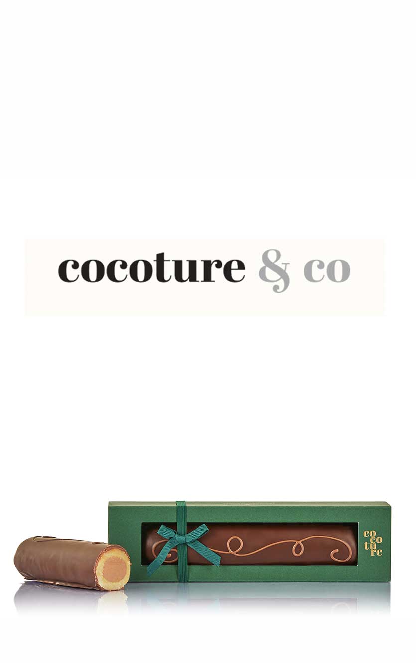 Cocoture Marcipanbrød Med Nougatkerne Grøn æske 500g