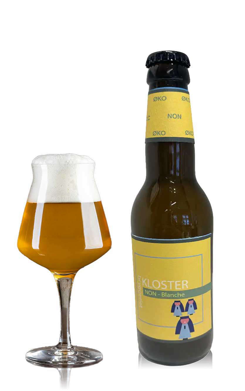 Kloster Non-blanche Non Alc økologisk 33cl