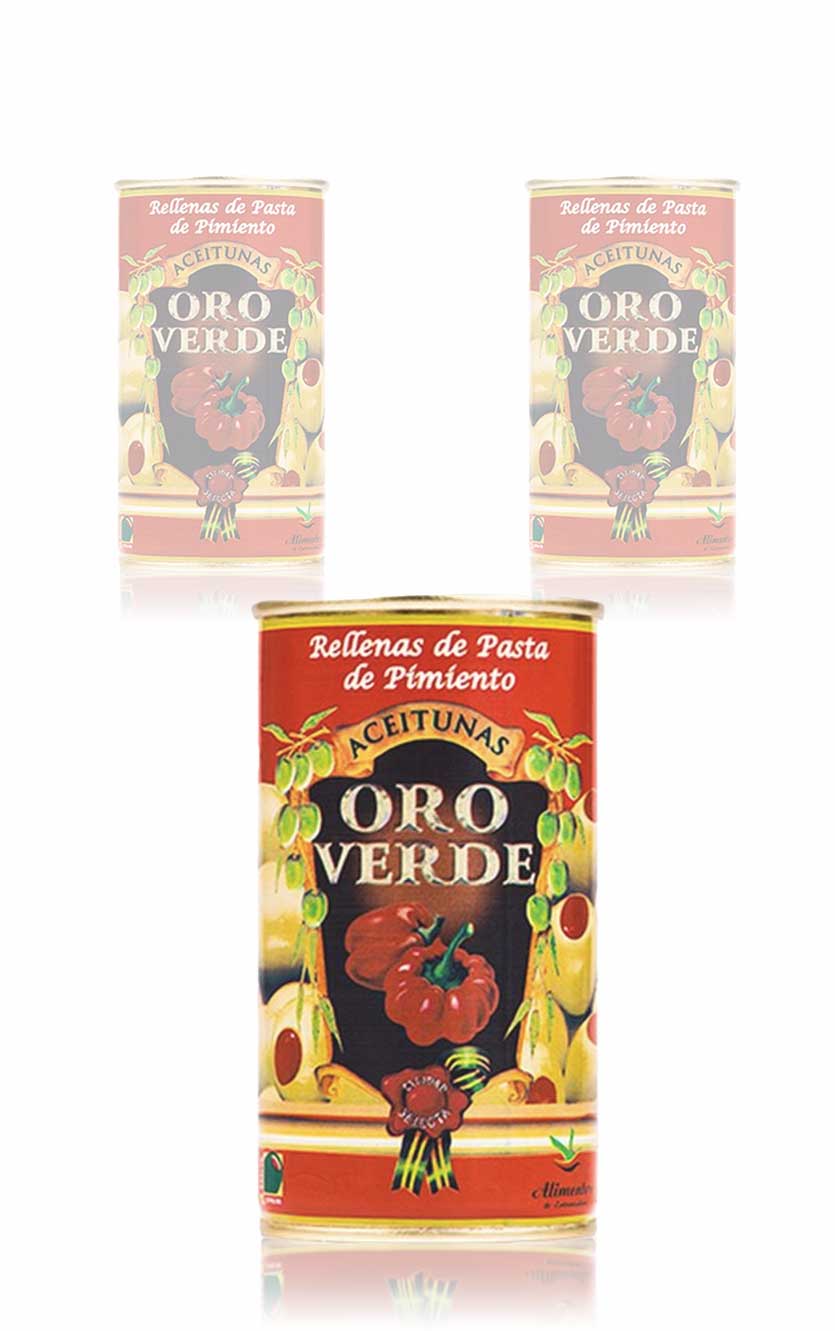 Oro Verde Oliven   Paprika Puré